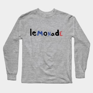 Typography Lemonade Long Sleeve T-Shirt